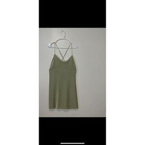 Victoria's Secret Collection • Silk‎ Vintage Green Bodycon Velvet Dress Size M